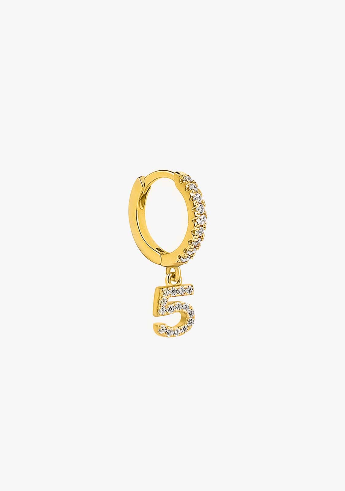 Ouro Aro Cinco Perfurantes