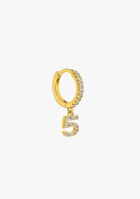 Piercing Aro Fünf Gold