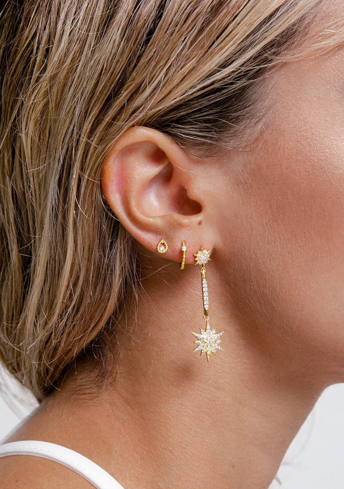 Royal Hoop Piercing Gold