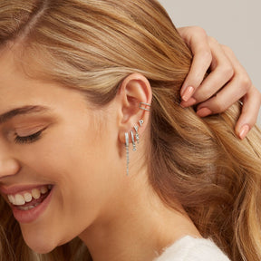Madame Hoop Piercing Silver