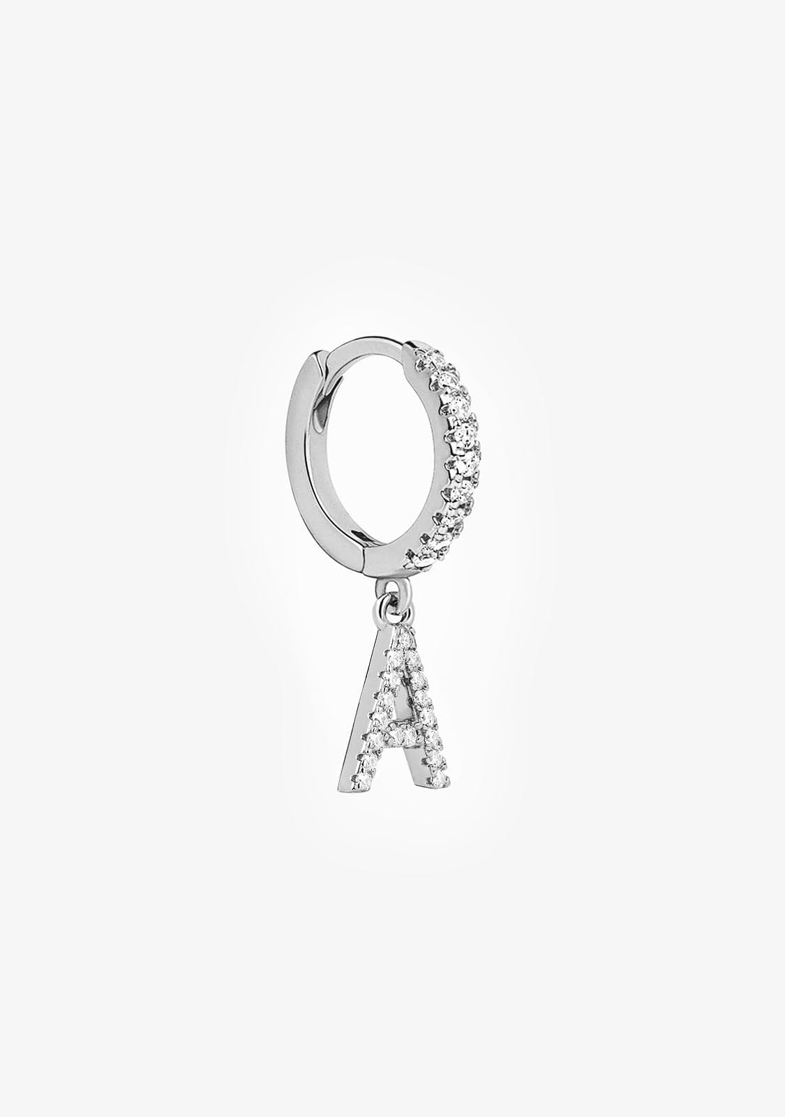 Piercing Aro Initial Silber