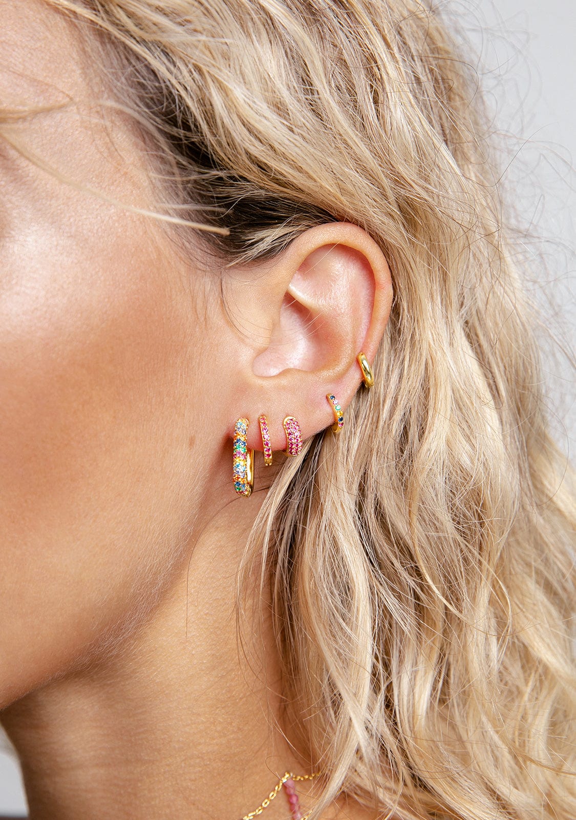 Couture Multi Piercing Gold