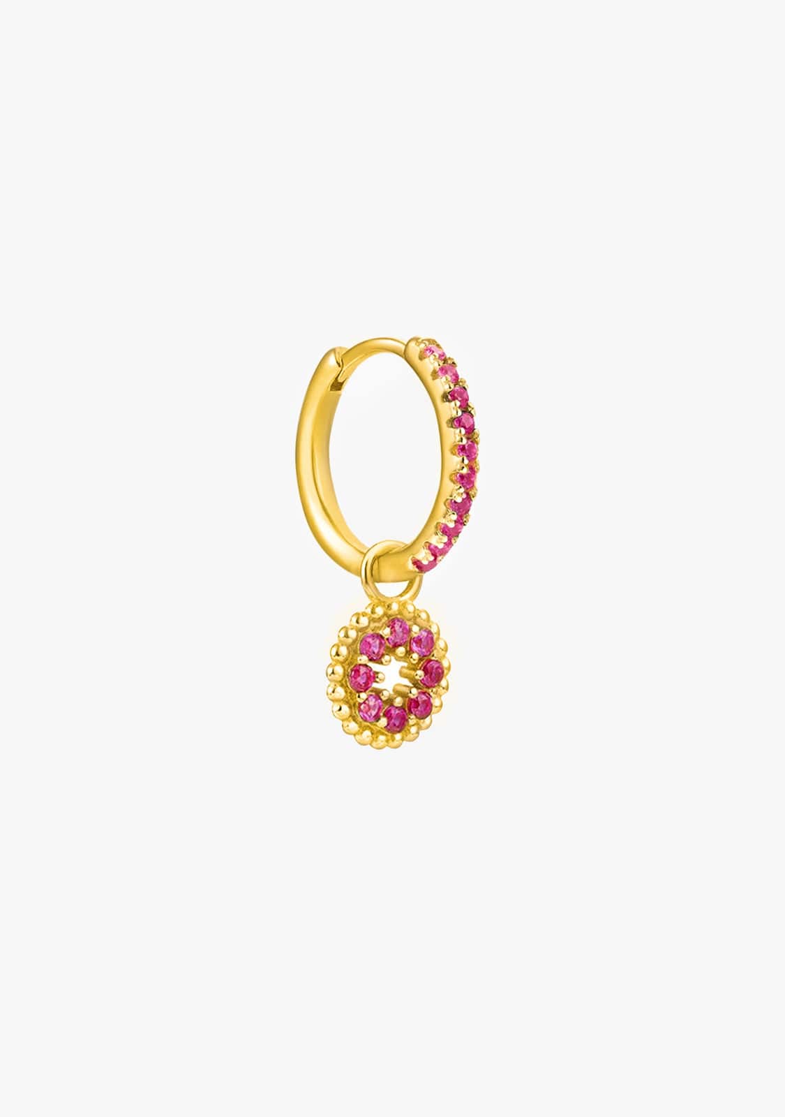 Mone Ruby Piercing Gold