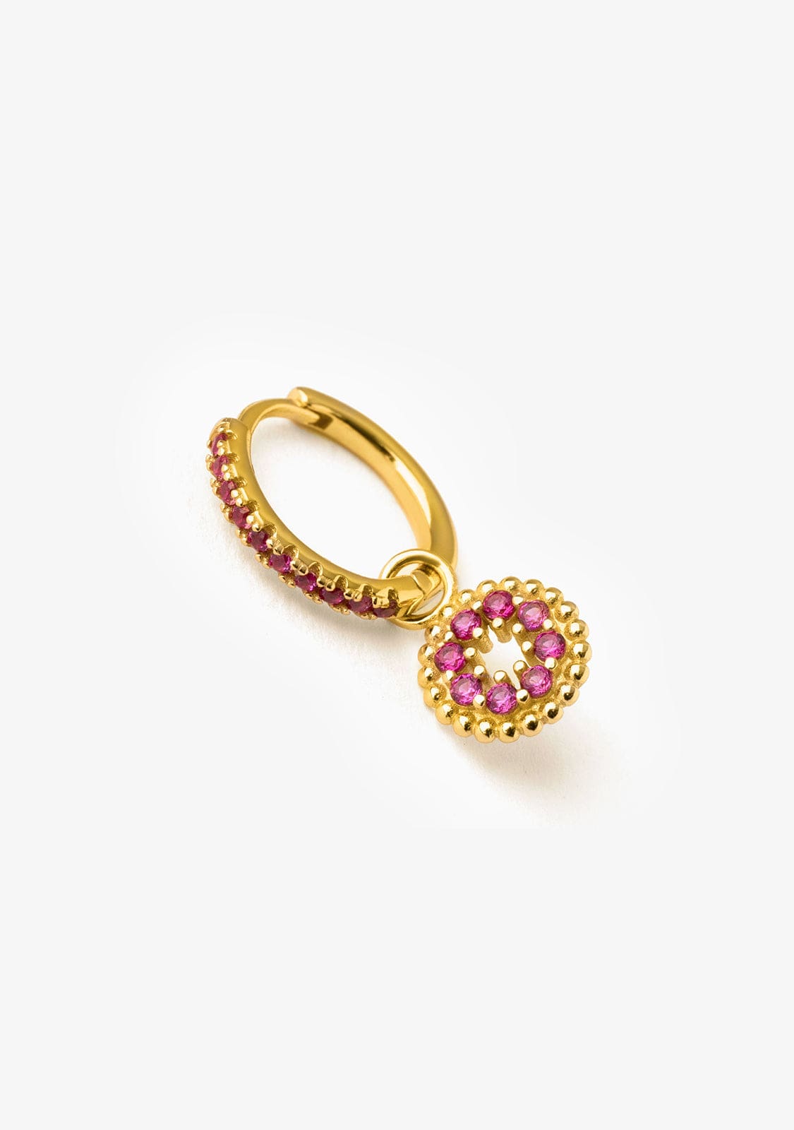 Mone Ruby Piercing Gold