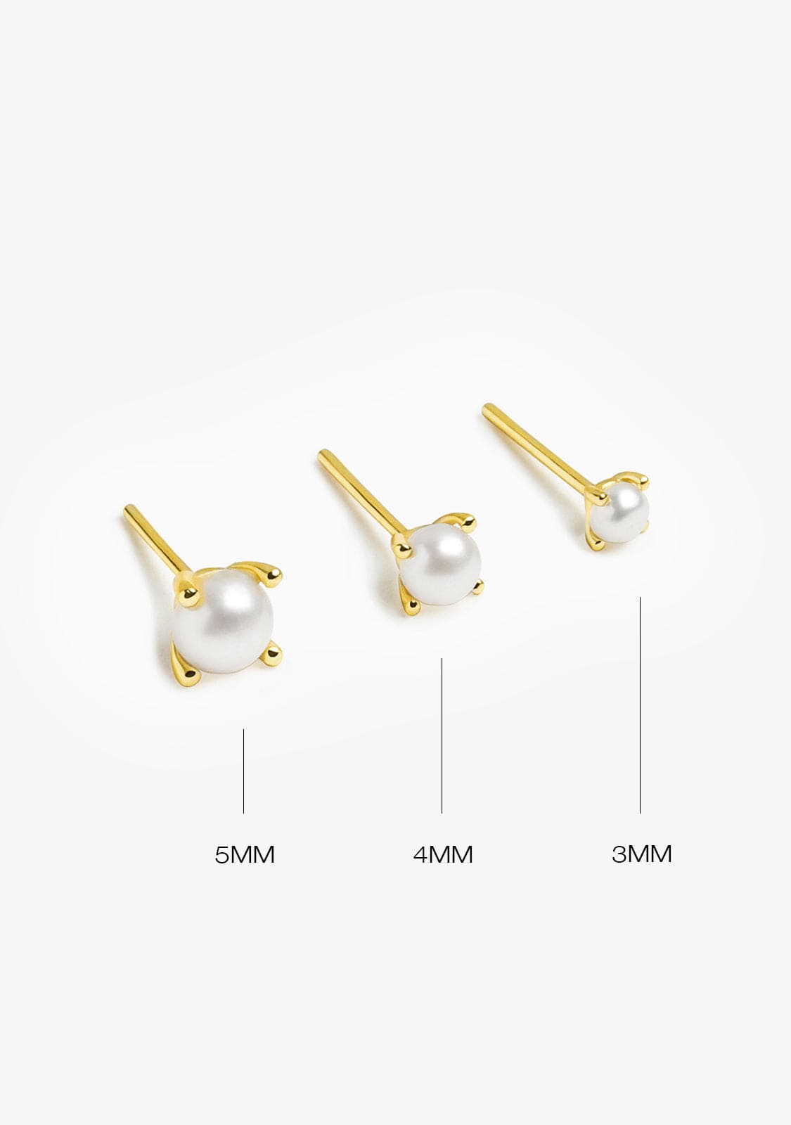 Perle 4 Piercing Gold