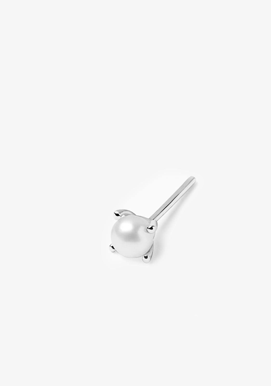 Piercing  Perla Plata Ley 925 5mm