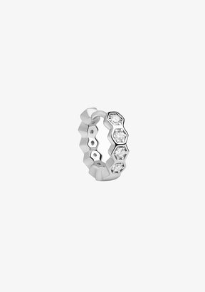 Monique Hoop Piercing Silver
