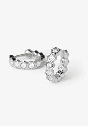 Monique Hoop Piercing Silver