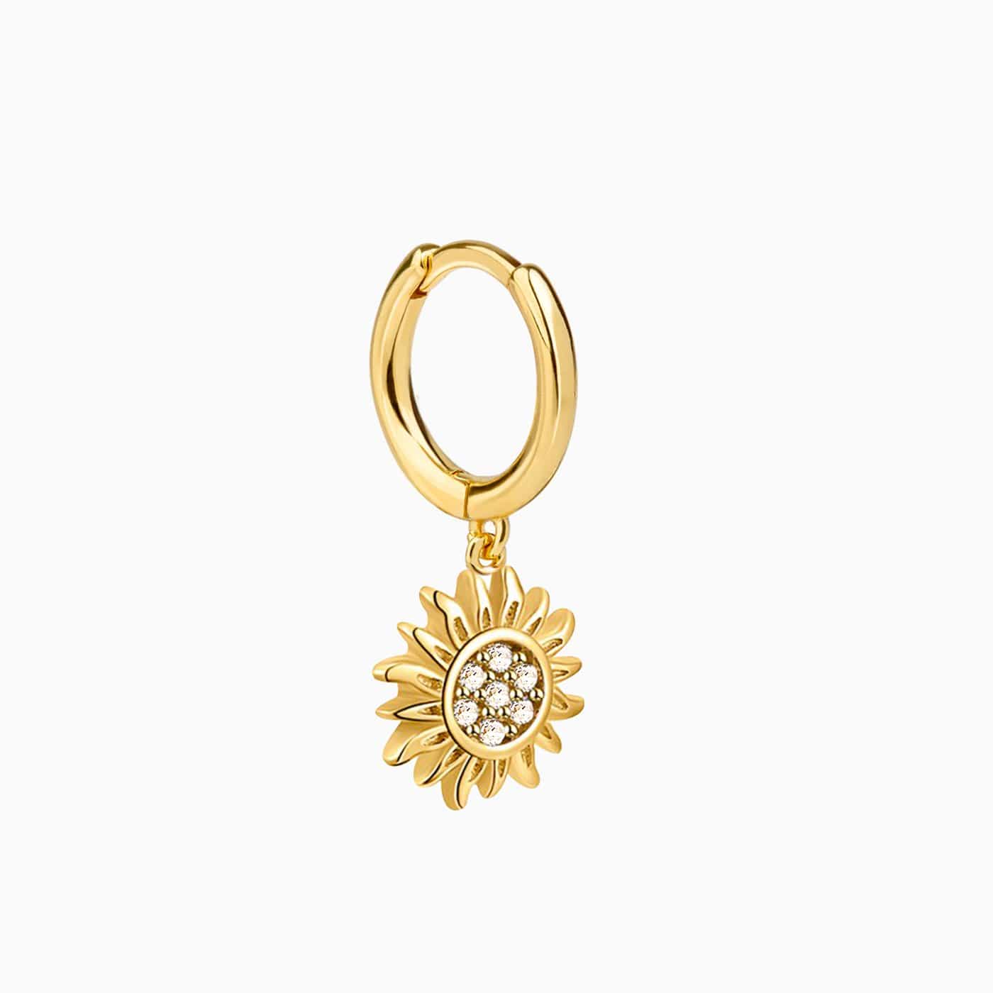Sunset Hoop Piercing Gold