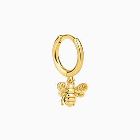 Bee Hoop Piercing Gold