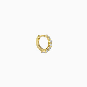 Piercing Degrade Hoop Zirkoniumdioxid Gold