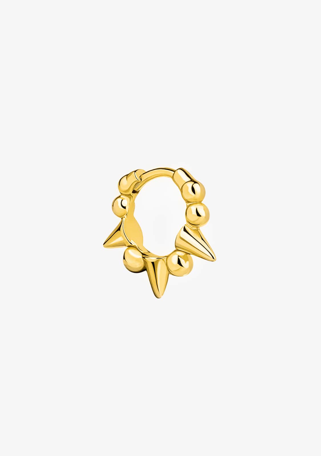 Punk Hoop Piercing Gold