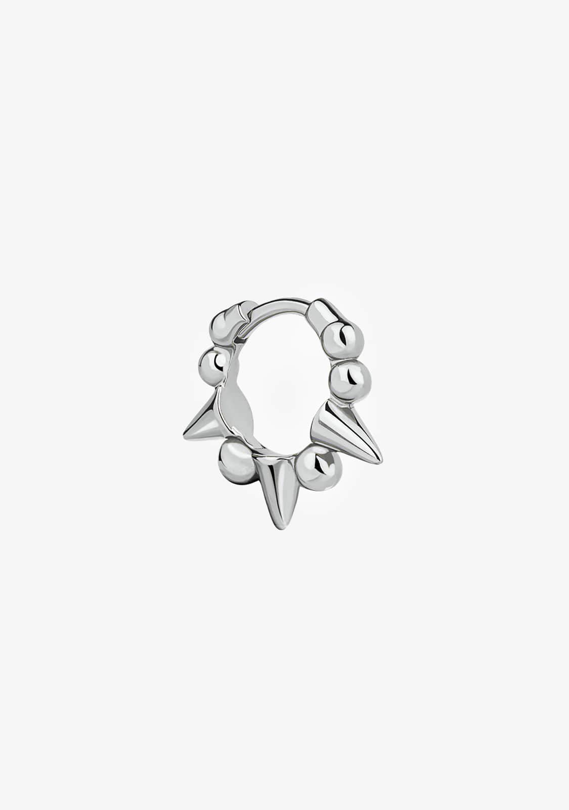 Piercing Aro Punk Argento