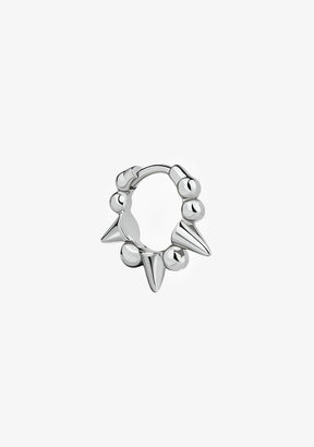 Piercing Aro Punk Argento