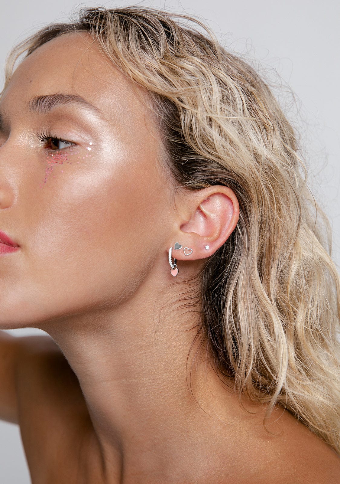 Piercing Mini Silber Herz