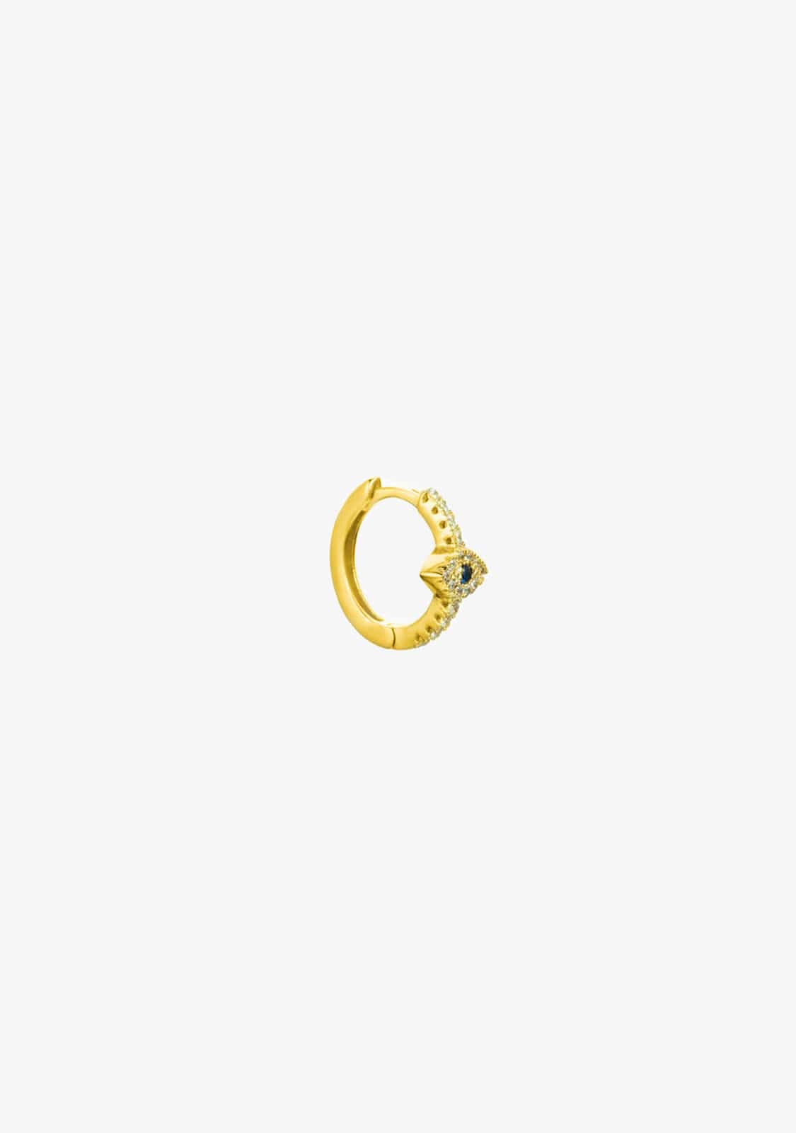 Optic Hoop Piercing Gold