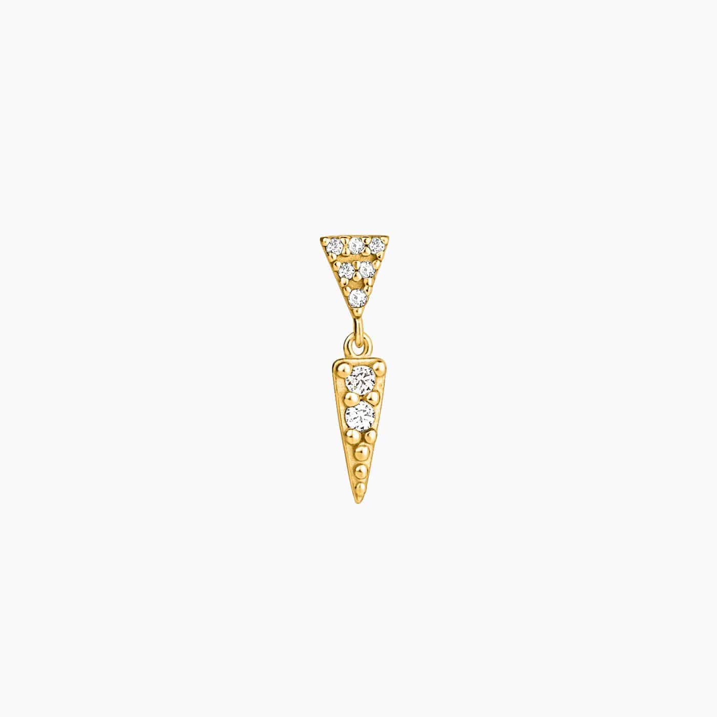 Piercing-Dreieck Gold