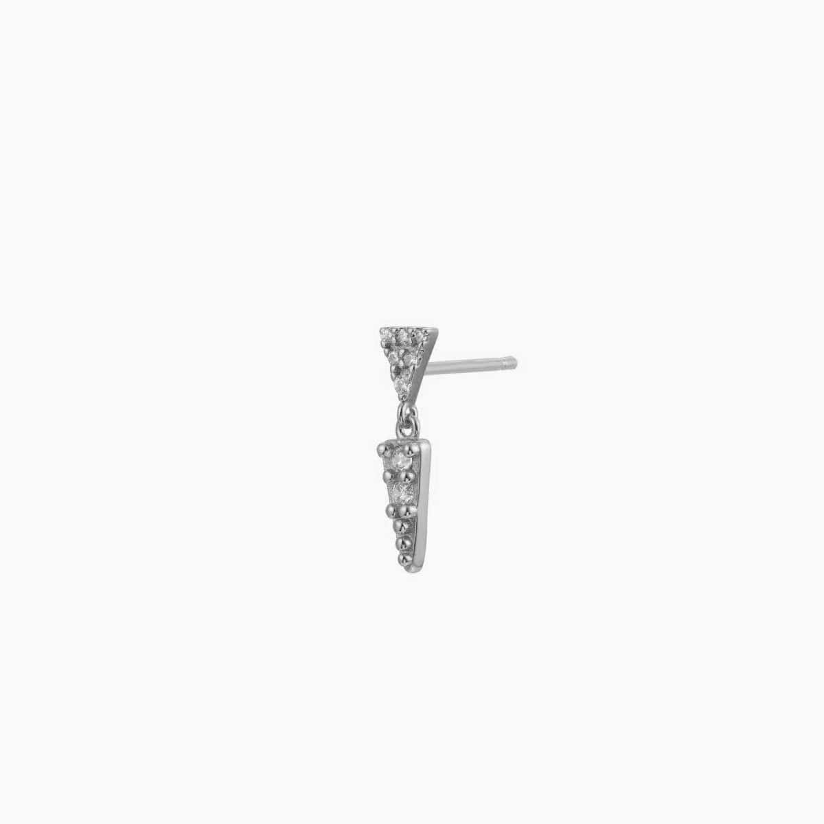 Triangle Piercing Silver