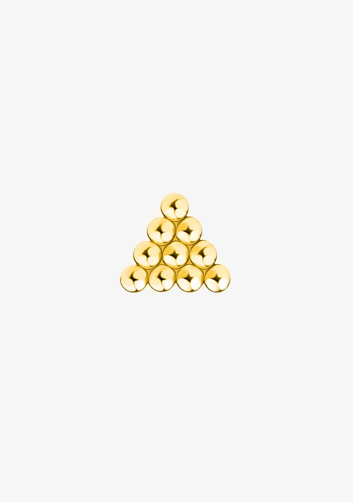 Piercing Traube Gold