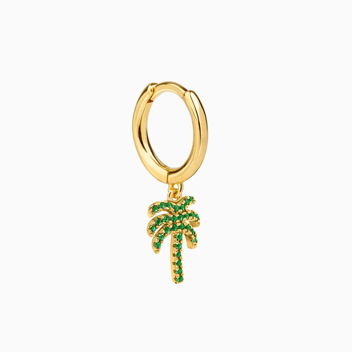 Palm Hoop Piercing Gold