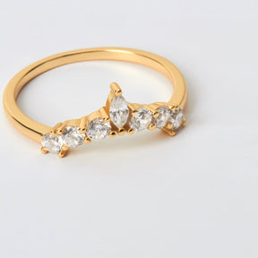Gold Tiara Ring