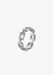 Anillo Plata Ley 925 Chain