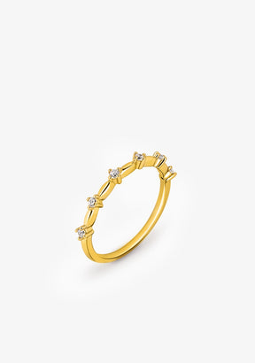 Bague en or Solstice