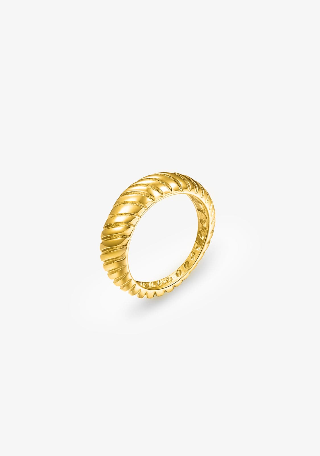Ring Rayure Gold