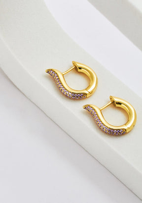 Piercing Coco Amethyst Gold