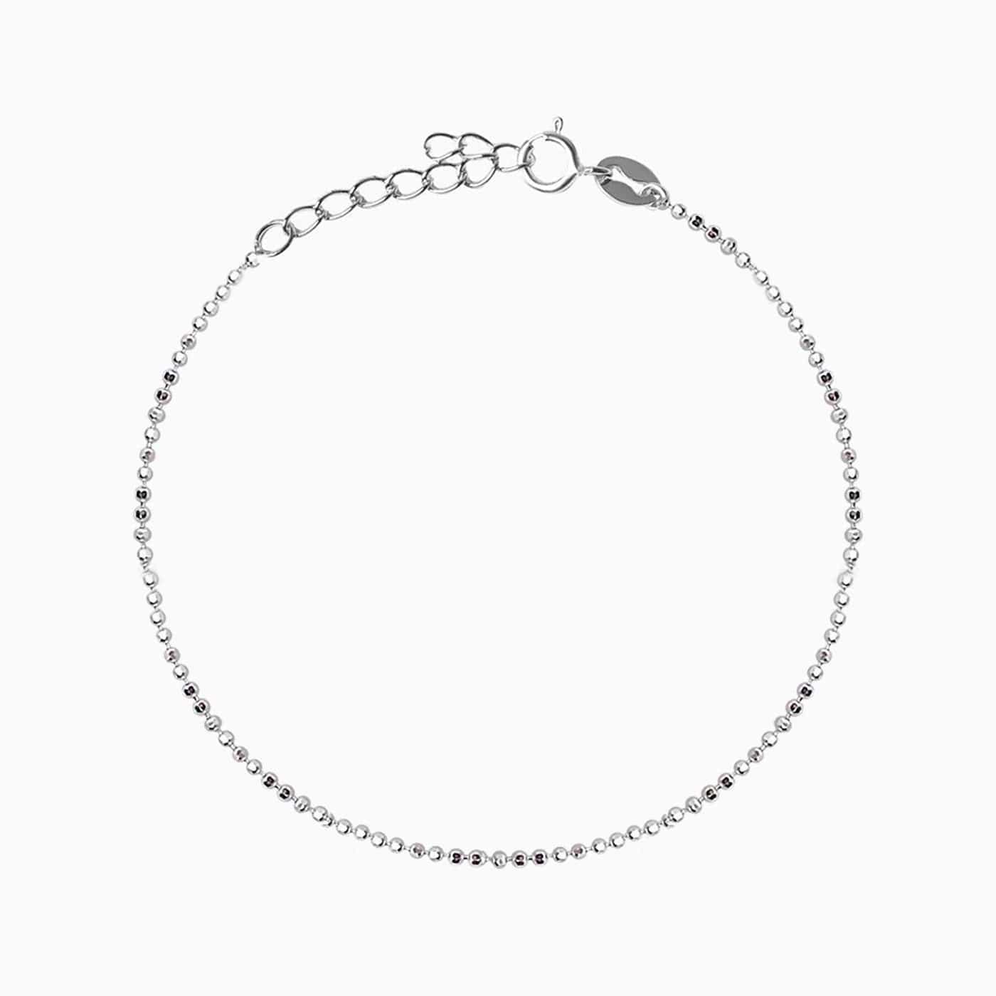 Bracelet de cheville Basic Silver