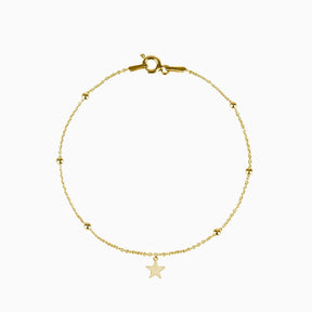 Bracelete Estrela de Ouro