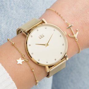 Bracelete Estrela de Ouro