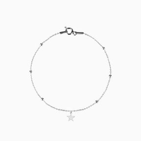 Bracelet étoile en argent