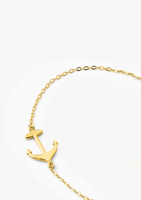 Armband Anker Gold