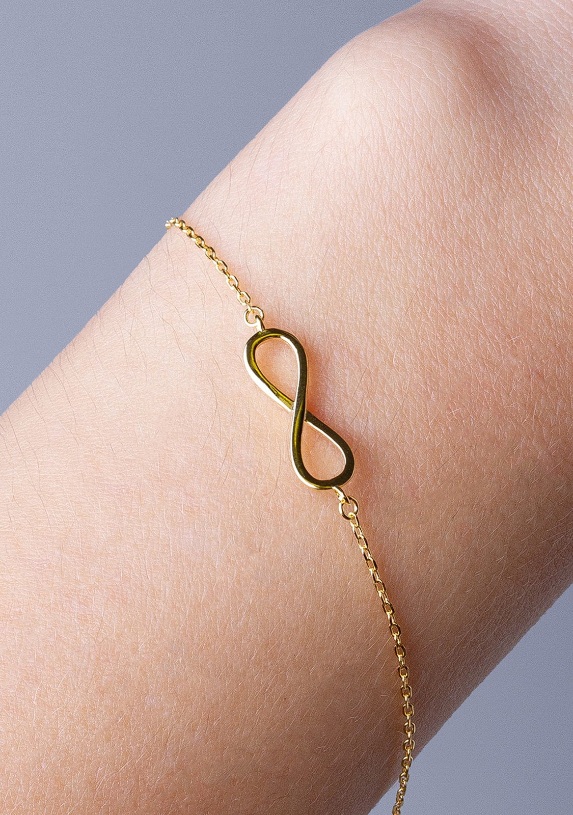 Pulsera Baño Oro 18K Eternity