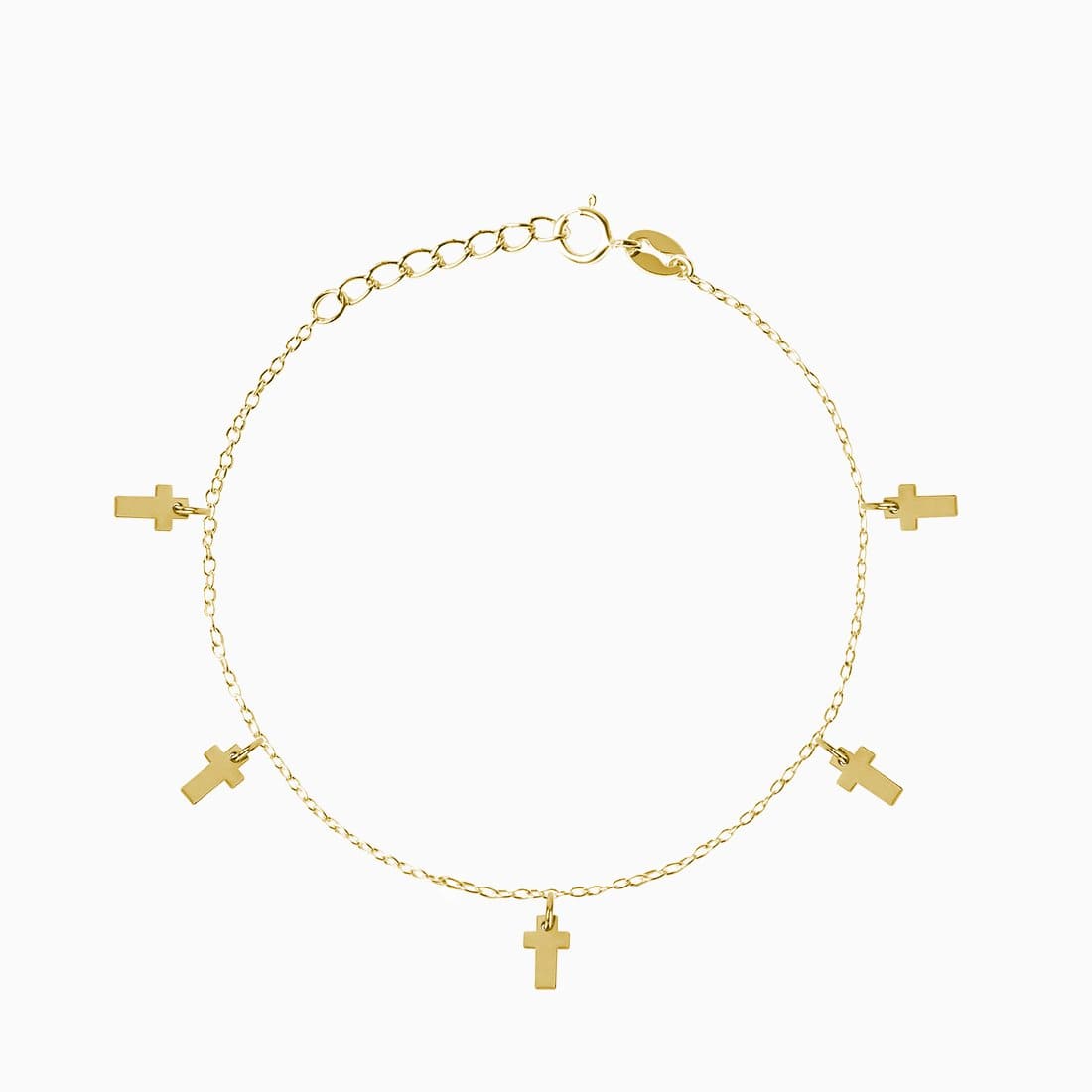 Pulsera Cruces Oro