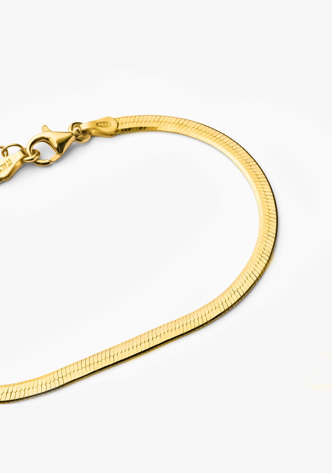 Bracciale lineare oro
