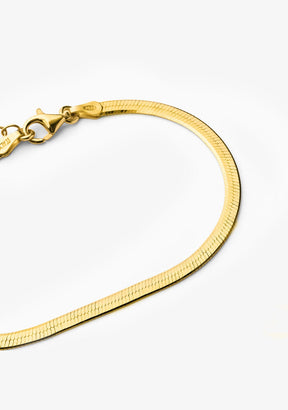 Bracciale lineare oro
