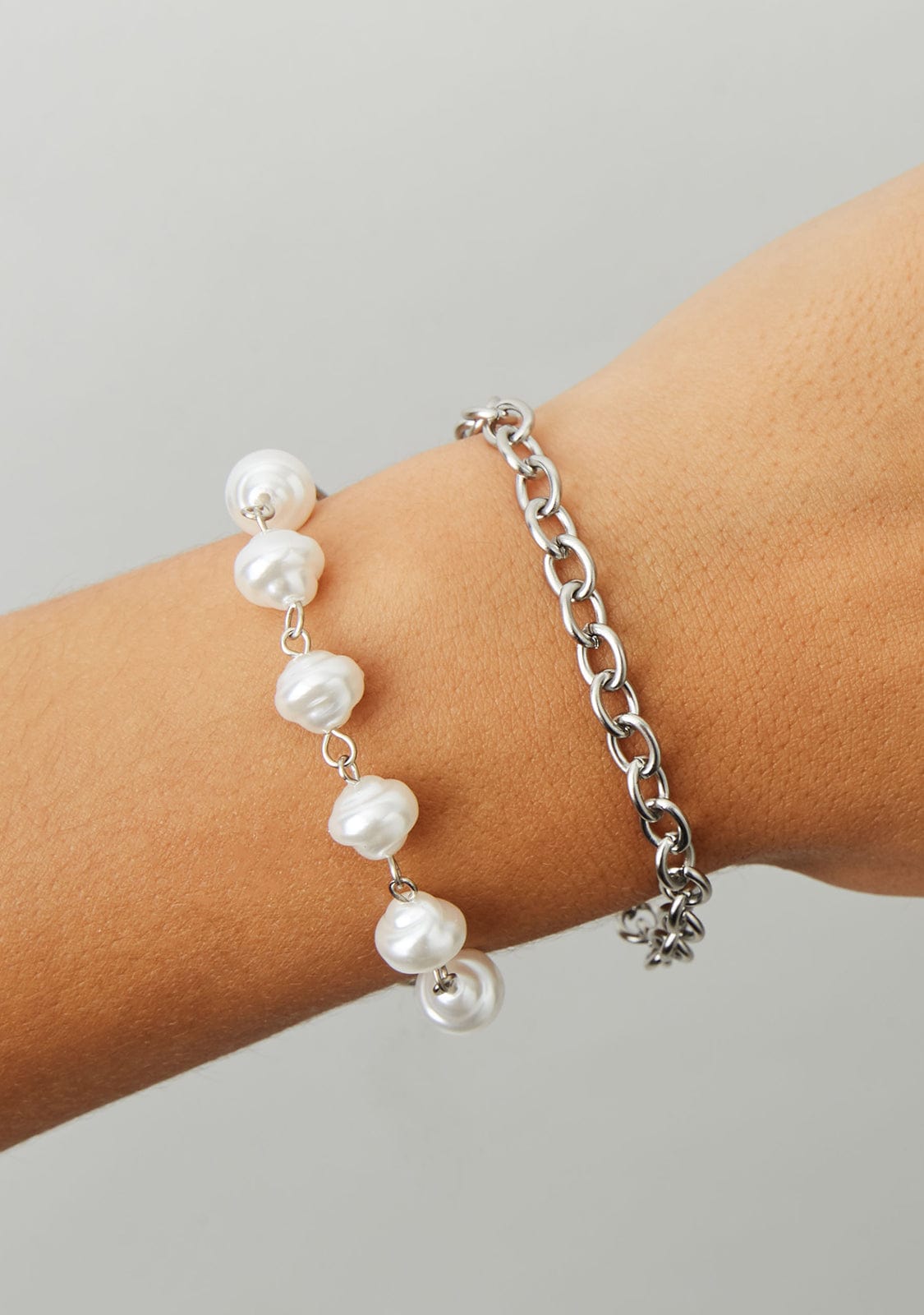 Bracelet Omnia Perls Silver