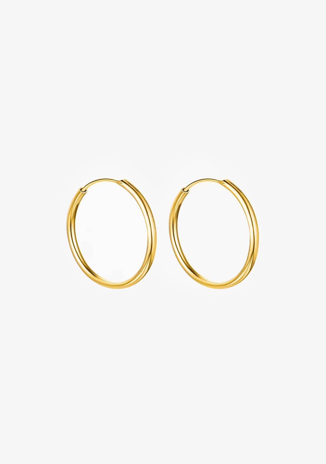 Feine Reif-Ohrringe Gold