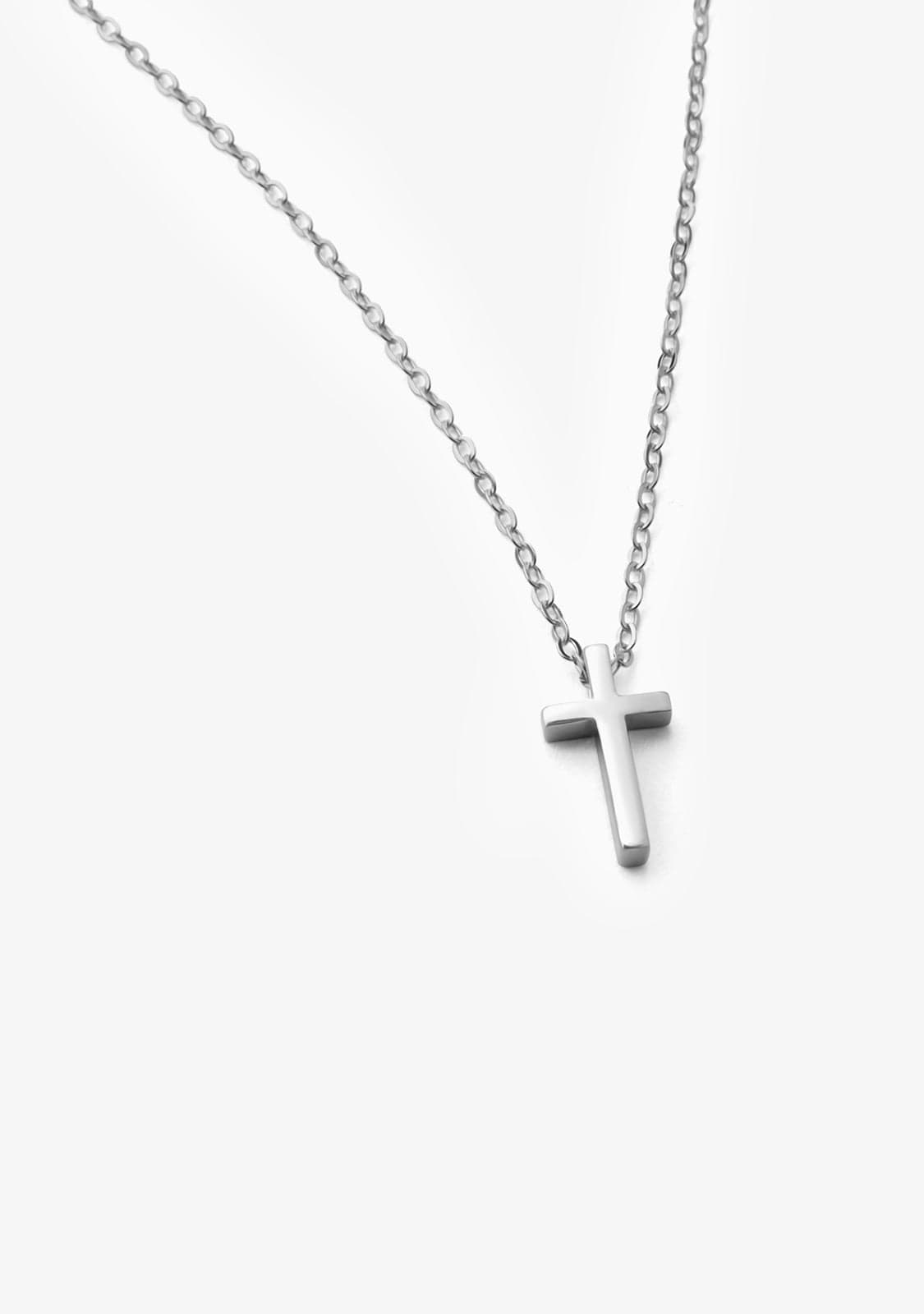 Collar Cruz Plata de Ley 925 Cross