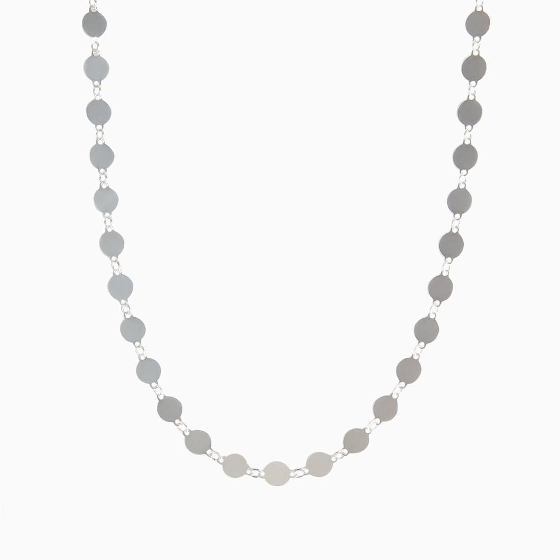 Collier de pièces en argent