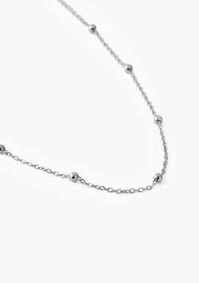 Collar Bolitas Plata de Ley 925 Beads
