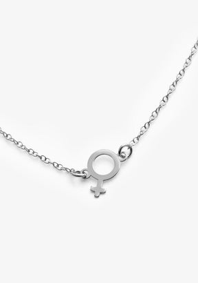 Femme Silber Halskette