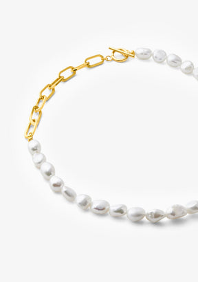 Necklace Nina Perls Gold