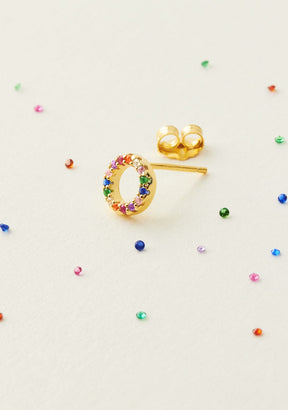 Rainbow Piercing Gold