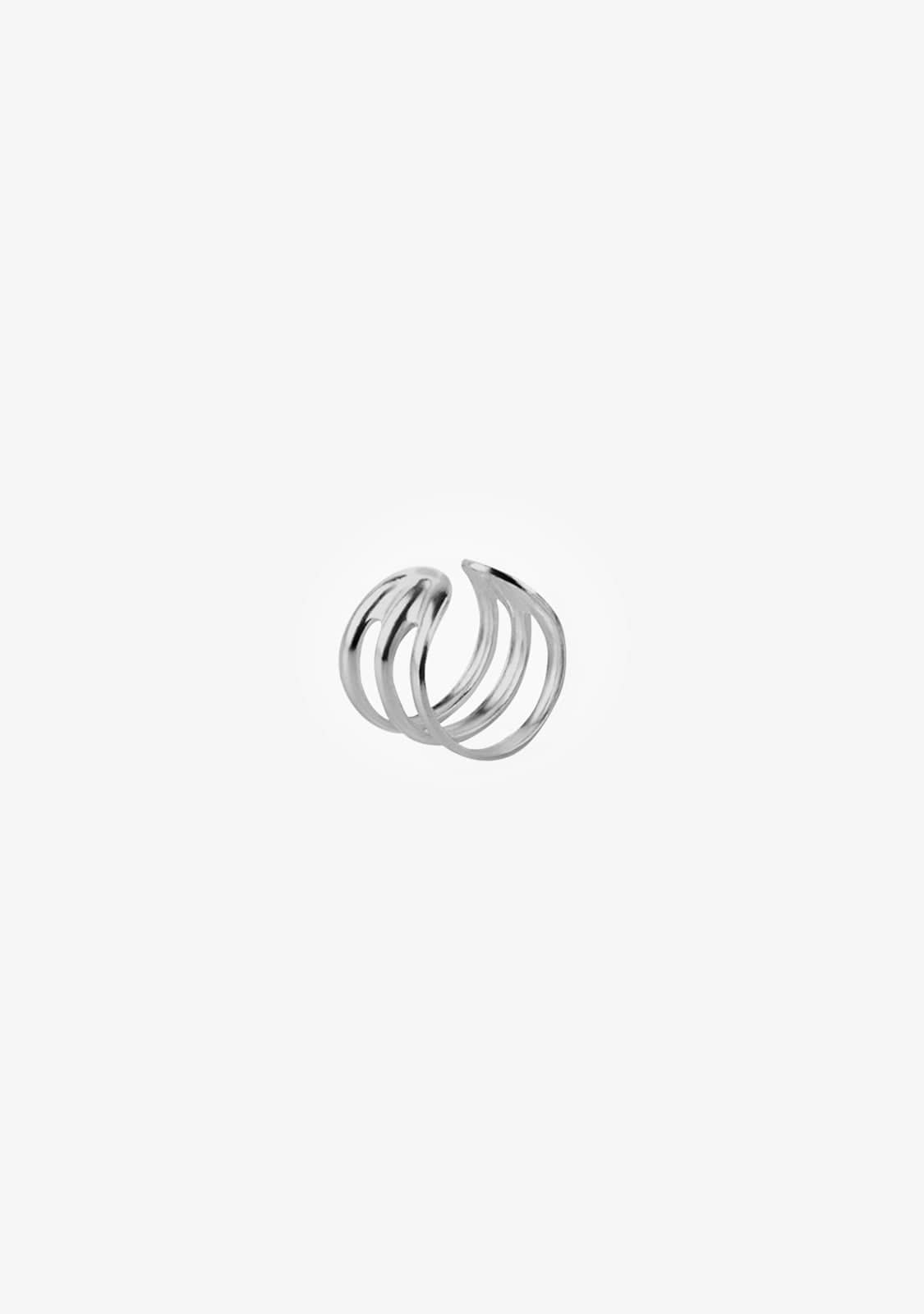 Ear Cuff Hoop Silver