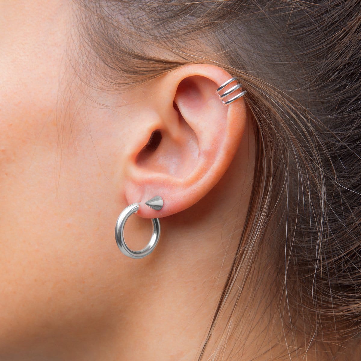 Piercing Mini Punk Silber