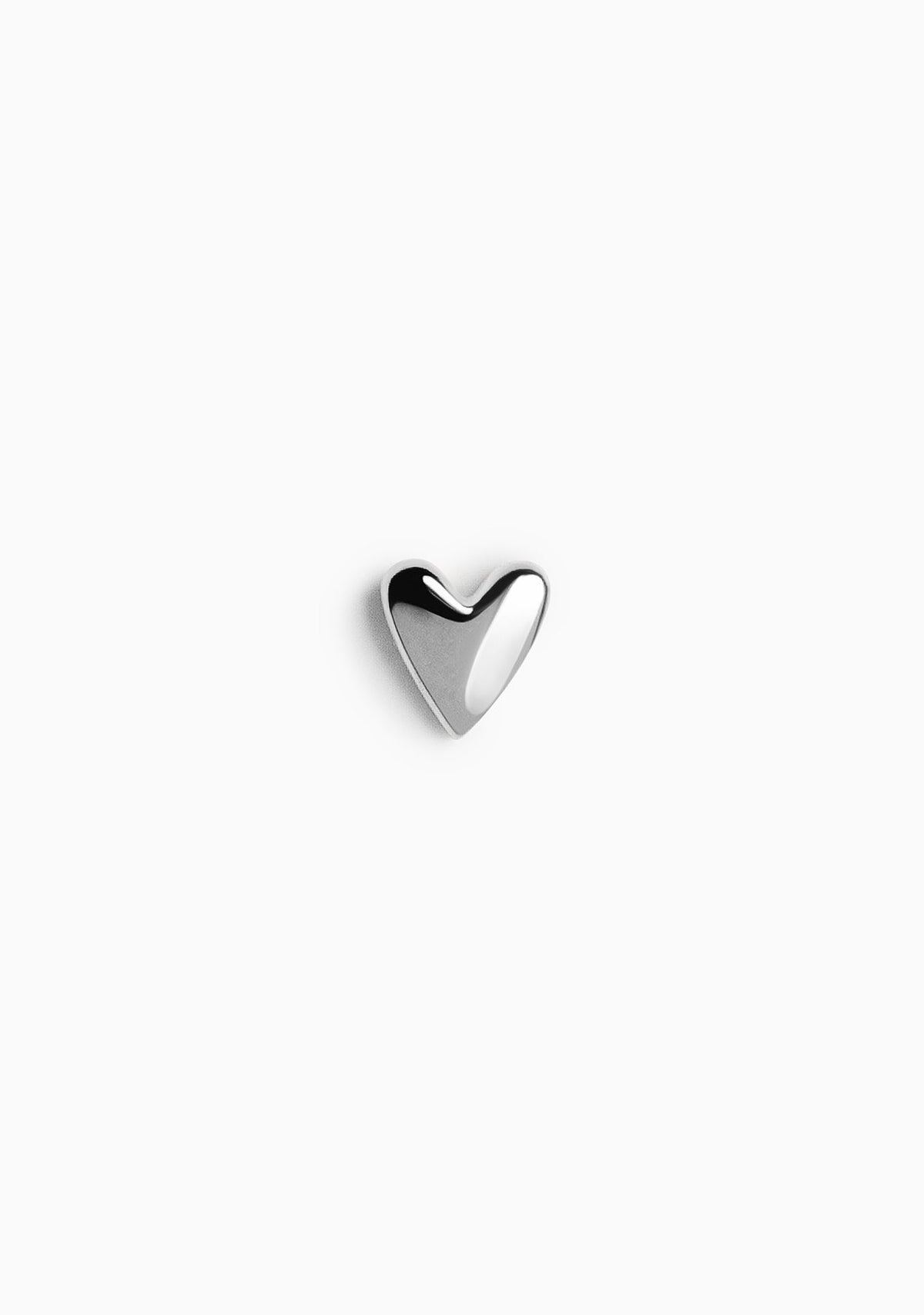 Mini Heart Piercing Silver