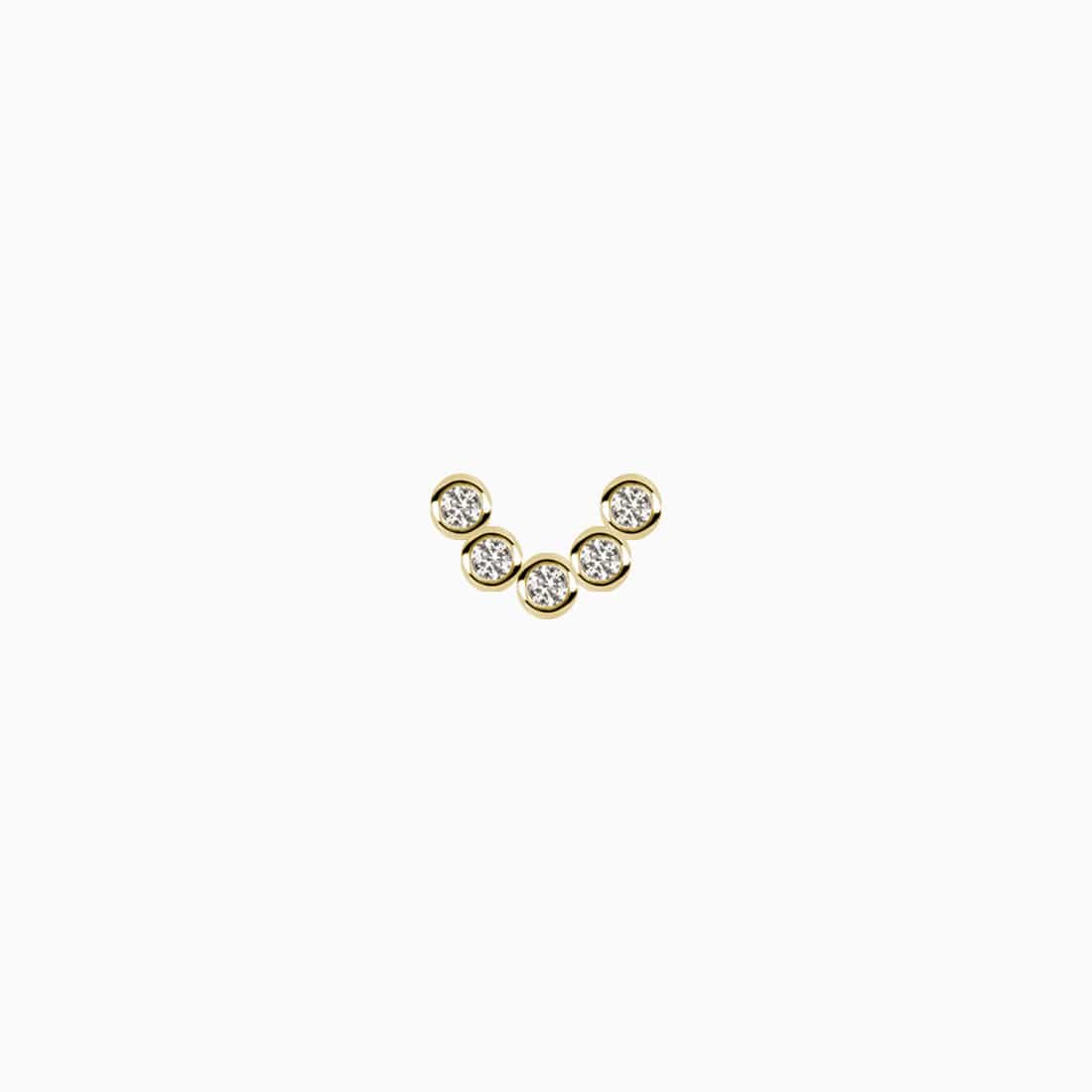 Lyra Gold Piercing